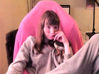 Amateur webcam slut creampie masturbate
