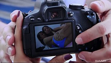 Anissa Kate & Sharon Lee – Beach Volleyball Sluts in Ibiza