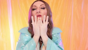 ASMR: surgical latex gloves