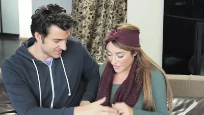 Babes Step Mom Lessons Cozy By The Fire Starring Jay