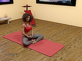 Big City Pleasures Sexy Ebony Girl In Yoga Pants Ep 24