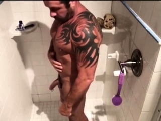 Big Cock Latin Amateurs Bareback Anal In The Shower