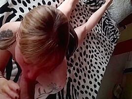 Blowjob + Doggystyle With Minileather Skirt ( 1)