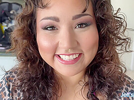 Bts Teaser Novice Bbw Peachie Garcia Tries A Bbc
