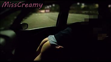 Extreme Night Dogging In Public Parking With Strangers