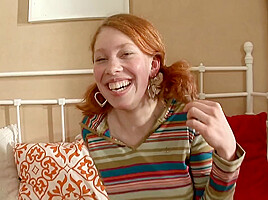 Fresh Pussy A Horny Russian Redhead Gets Her Anna