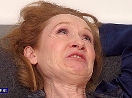 Hot Old And Young Lesbian Sex After Granny Izen Gets