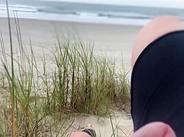 I Wont Leave The Beach Until You Cum In My Anus
