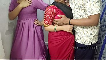Indian Desi Threesome Sex