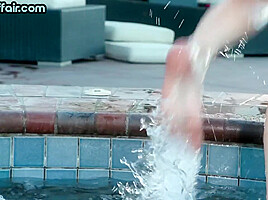 Jacuzzi Bisex Party With Swinger Throuple
