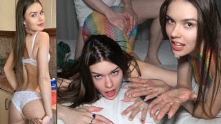 Life Of A College Girl Enjoying Tasty Food And Cock