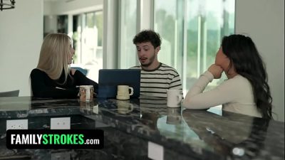 My Boy’s Job by FamilyStrokes Featuring Scarlett Alexis, Sarah Taylor & Apollo Banks