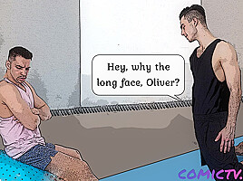 Oliver & Willy at the Gym