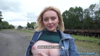 Public Agent Big Boobs Big Booty British Babe Real