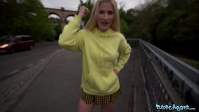 Public Agent Blonde Long Haired Stunner Fucked Deep