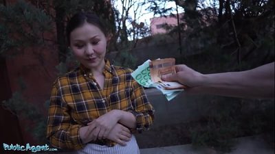 Public Agent Chinese Hottie Gets Fucked Doggystyle
