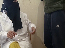 Real Is Shocked When A Muslim Nurse Touches His Big