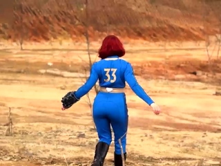 Redhead In Fallout Cosplay Gets Hardcore Pounded