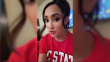 Sexy Nc State College Girl Invites Me Over To Watch