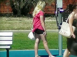 SOME GIRLS SHOULD BE CAREFUL EXERCISING OUTDOORS