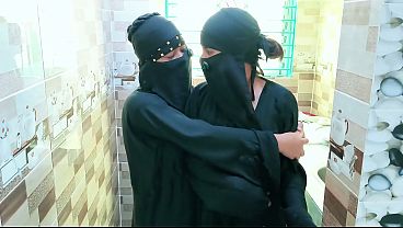 Two Desi Hot Bhabhi Sex In The Kitchen