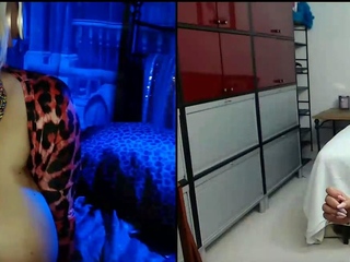 Two Horny Lesbians With Big Boobs Masturbating Under