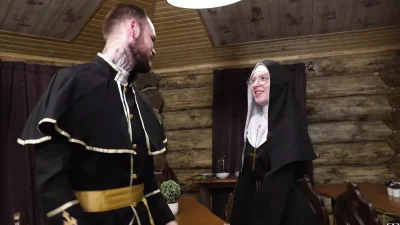 Vicious Monastery Part 5 A Holy Father Has To Take