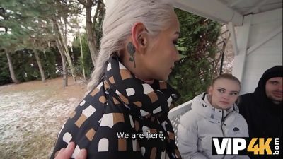 Vip4k Feet Massage Ended Up As A Hot Threesome Hot Sex