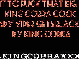 Young Slut Gets Blacked By King Cobra Snow Bunny