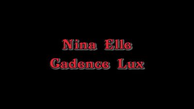 After undressing each other, making sure to keep it very sensual, Nina teased Cadence’s…