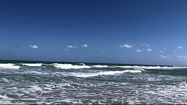 Amazing Beach Day Ocean And Sky