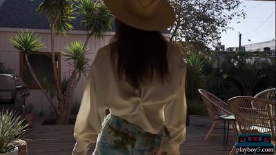 Arab Playboy Babe With Big Tits And Ass Shows Off