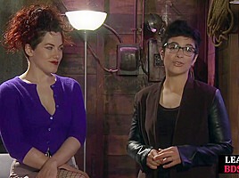 Bdsm Lesbian Bitch Pussytoying Her Gf