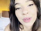Big-Titted Brazilian Teen’s Solo Webcam Show