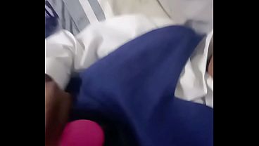 Black Student Play With Wet Pussy And Sucks Pink