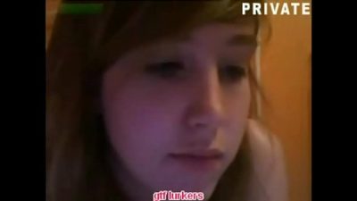 Chaudasse en Webcam dans sa Chambre