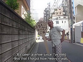 Courageous Abe Chan Ventures Into A Japanese Cougar Den
