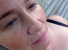Curvy Gypsy Leigh Is Getting Naked In The Forest