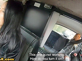 Czech Cabbie Pussylicking With Sapphic Babe In Pov