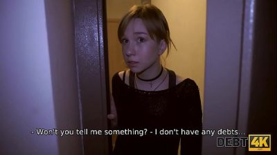 Debt4k Teen Doesnt Want Sex With Debt Collector