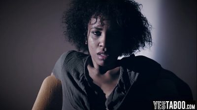 Desperate Ebony Cougar Seduces A Mature Stud