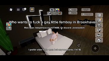 Gay Femboy Wants Big Men In Brookhaven