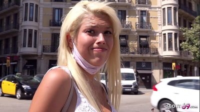 German Scout Slim Teen With Long Legs And Perfect Tits