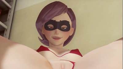 Helen Parr The Incredibles Cunnilingus For Her Shaved