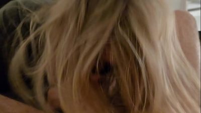 Homemade Blonde Wife Sneaks Away From Party To Suck