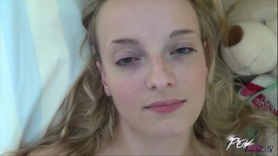 Horny Blondie In Pov Video Fucking And Getting Cream