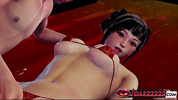 Hot Anime Girl Lilu In Red Bikini Pool Hentai