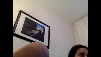 Hot Brunette Plays With Pussy
