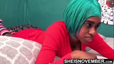 I Suck And Lick My Stepdad Horny Balls During Sensual