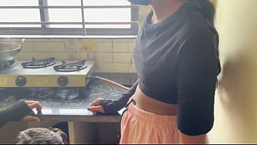 Indian Bhabhi Got Fucked By Husband In The Kitchen